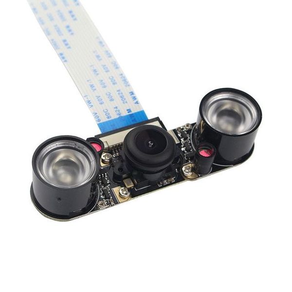 demo board accessories raspberry pi 4 model b/3b /zero camera night vision 130° fisheye camera 5mp webcam 2 infrared ir
demo board accessories raspberry pi 4 model b/3b /zero camera night vision 130° fisheye camera 5mp webcam 2 infrared ir