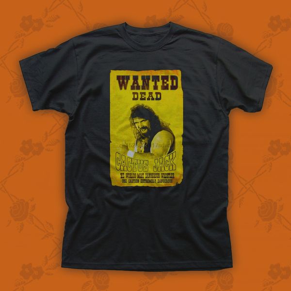 cactus jack mick foley yellow poster wanted dead mens black t-shirt casual o-neck print t shirts men mens t-shirt new
cactus jack mick foley yellow poster wanted dead mens black t-shirt casual o-neck print t shirts men mens t-shirt new