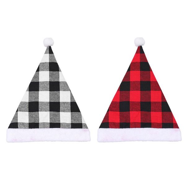 christmas decorations hat santa claus costume xmas plaid cap for home party decoration happy year gift
christmas decorations hat santa claus costume xmas plaid cap for home party decoration happy year gift