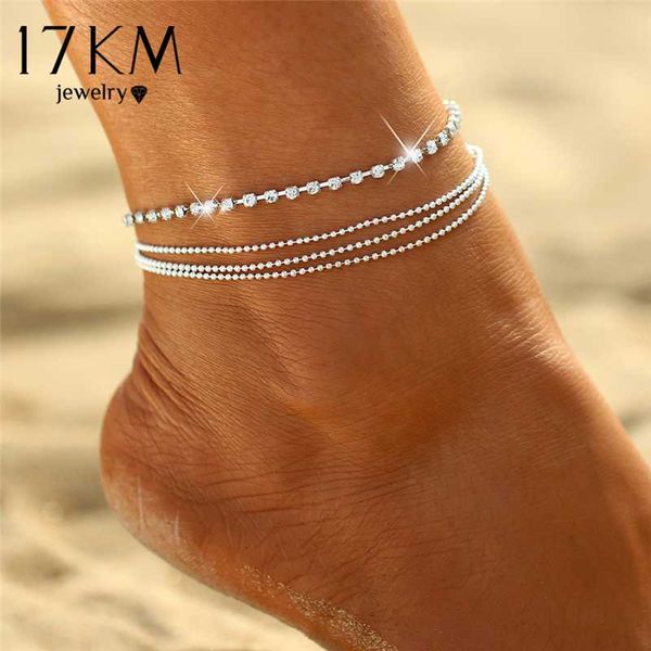 anklets 17km 1 pc multi-layer crystal anklet foot chain summer bracelet charm beach wedding jewelry gift, Red;blue
anklets 17km 1 pc multi-layer crystal anklet foot chain summer bracelet charm beach wedding jewelry gift, Red;blue