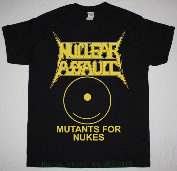 nuclear assault mutants for nukes black t shirt thrash metal crossover s.o.d. novelty o-neck
nuclear assault mutants for nukes black t shirt thrash metal crossover s.o.d. novelty o-neck
