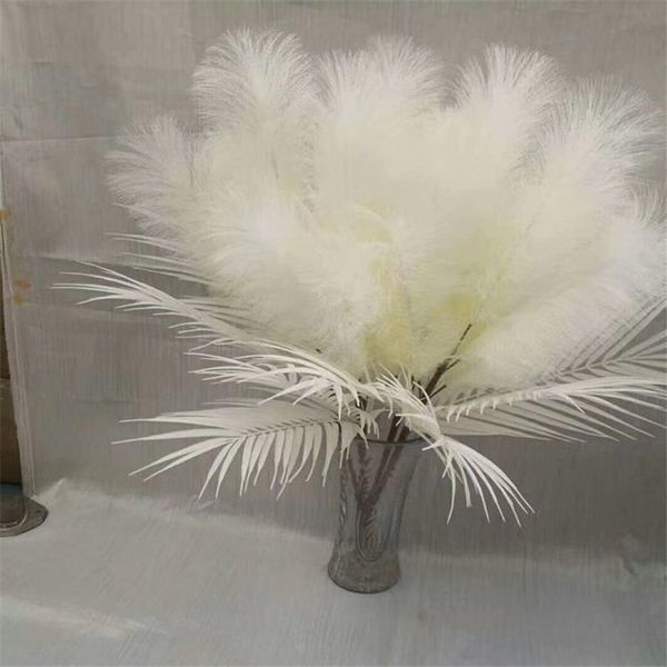 7pcs fake long stem reed grass (5 heads/piece) 28.74" simulation phragmites plastic iron leaf for wedding home artificial plants
7pcs fake long stem reed grass (5 heads/piece) 28.74" simulation phragmites plastic iron leaf for wedding home artificial plants