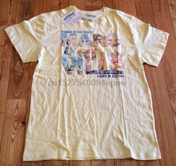 nwt mens yellow margaritaville dried in the sun t shirt size xl x-large(1