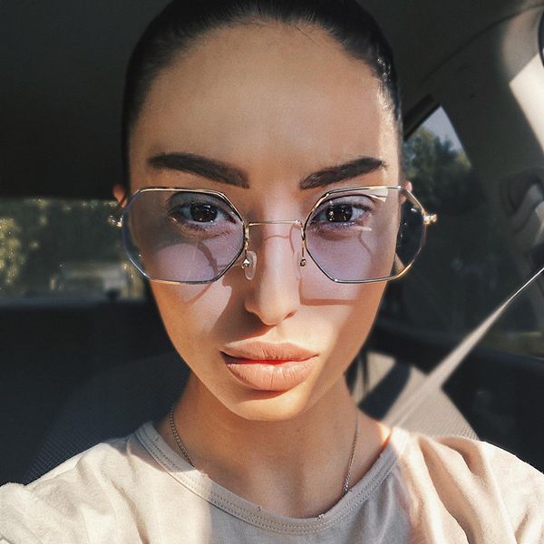 2020 Square Sunglasses Women men Retro Fashion Rose Gold Sun glasses Brand Transparent glasses ladies Sunglasses Women, White;black
2020 Square Sunglasses Women men Retro Fashion Rose Gold Sun glasses Brand Transparent glasses ladies Sunglasses Women, White;black