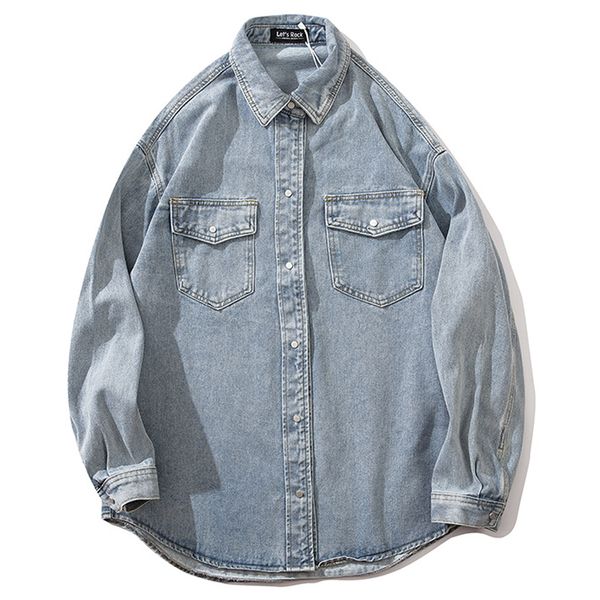 solid color denim jackets streetwear hip hop new fashion mens vintage punk rock loose cowboy jeans jacket blue coats, Black;brown
solid color denim jackets streetwear hip hop new fashion mens vintage punk rock loose cowboy jeans jacket blue coats, Black;brown