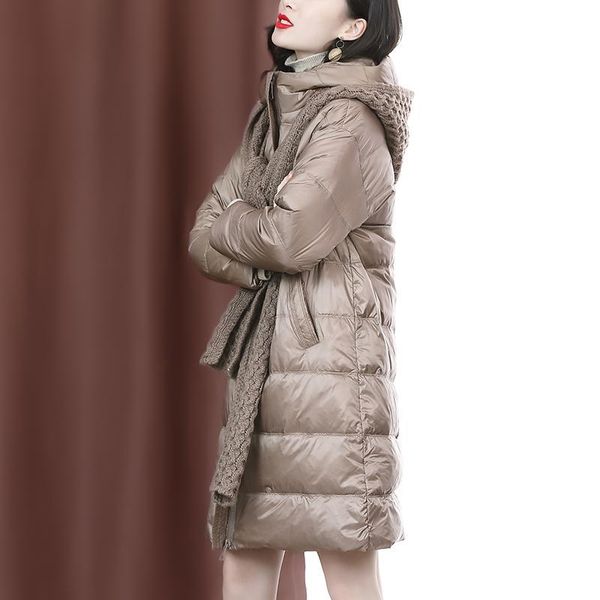 2020 new women winter korean loose bright surface coat female white duck down parkas lady thick warm hooded mid-long jacket s104, Black
2020 new women winter korean loose bright surface coat female white duck down parkas lady thick warm hooded mid-long jacket s104, Black
