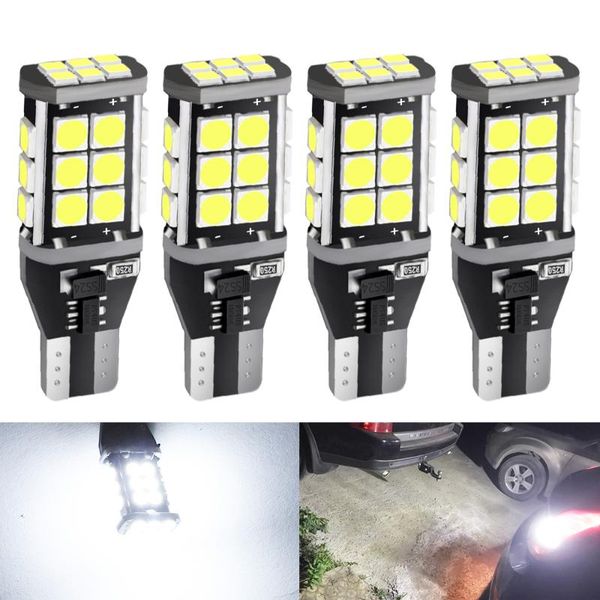 4pcs t15 w16w led bulbs 921 912 canbus error backup light 3030 smd 6000k white auto car wedge reverse parking lamp dc 12v
4pcs t15 w16w led bulbs 921 912 canbus error backup light 3030 smd 6000k white auto car wedge reverse parking lamp dc 12v