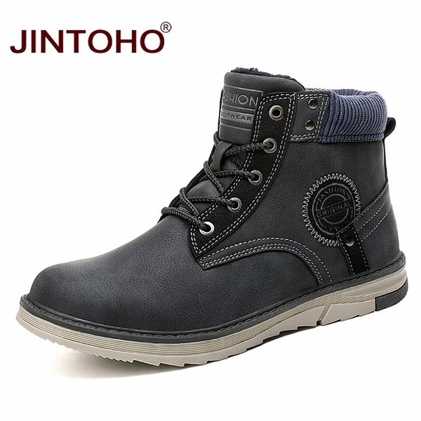 jintoho genuine leather men winter shoes fashion men winter boots mens ankle boots casual male leather shoes male, Black
jintoho genuine leather men winter shoes fashion men winter boots mens ankle boots casual male leather shoes male, Black
