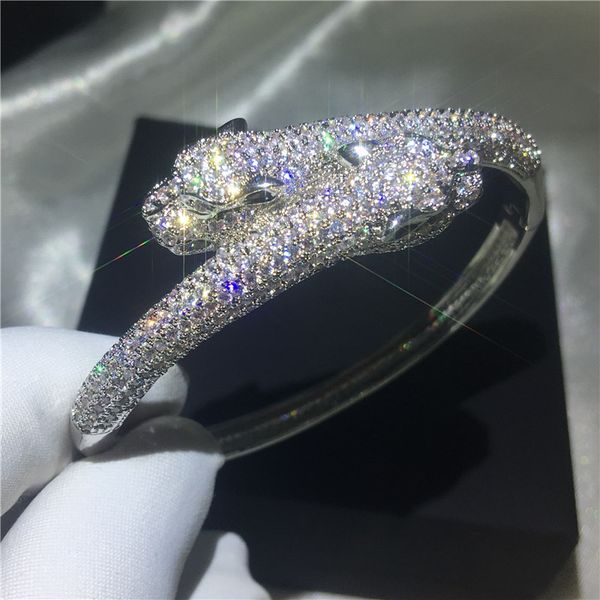 handmade leopard shape bangle pave setting 380pcs diamond silver color bracelet bangles for women wedding accessaries, Golden;silver
handmade leopard shape bangle pave setting 380pcs diamond silver color bracelet bangles for women wedding accessaries, Golden;silver
