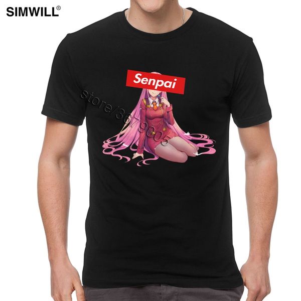 стильный darling in the franxx tshirts mens печати хлопка футболки шею с коротким рукавом zero two сенпай tee
стильный darling in the franxx tshirts mens печати хлопка футболки шею с коротким рукавом zero two сенпай tee