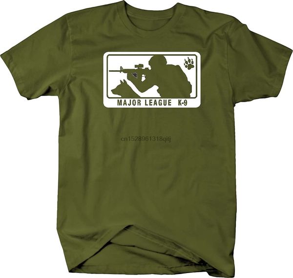 major league k-9 shooting tactical black ops military mens t shirt