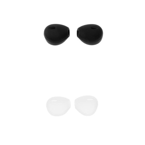 2 pairs silicone earbuds eartip ear caps for apple airpods iphone 7 earpods black+gray
2 pairs silicone earbuds eartip ear caps for apple airpods iphone 7 earpods black+gray