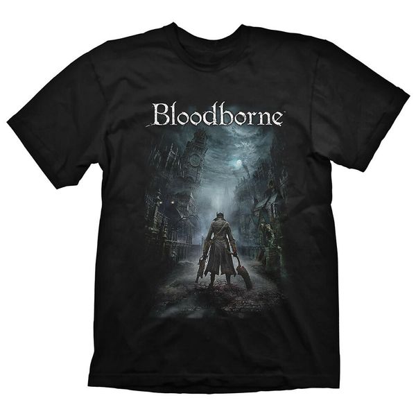 new bloodborne night street t-shirt small black ge1712s