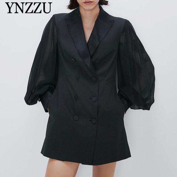 women's suits & blazers office lady women blazer dress black 2021 spring autumn double breasted fashion jacket lantern sleeve female co, White;black
women's suits & blazers office lady women blazer dress black 2021 spring autumn double breasted fashion jacket lantern sleeve female co, White;black