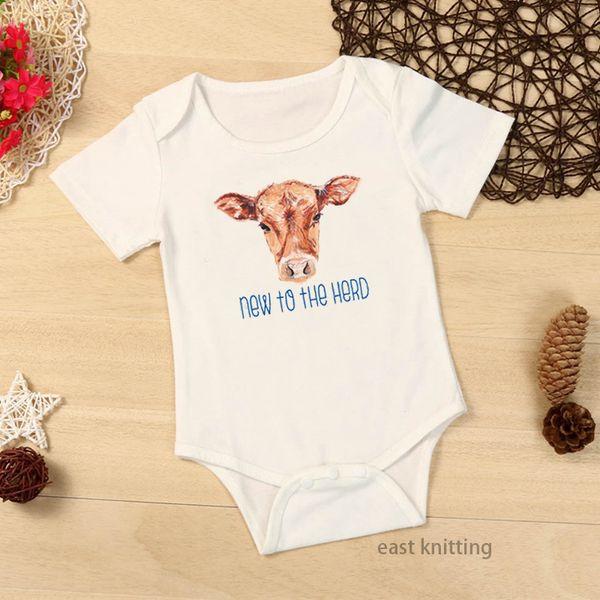 new casual newborn baby boys girls short sleeve letter print new to the herd cotton romper baby clothes 0-24m, Blue
new casual newborn baby boys girls short sleeve letter print new to the herd cotton romper baby clothes 0-24m, Blue