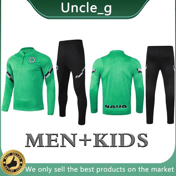 20-21 nigelia tracksuit 2020 2021 okechukwu okocha ahmed musa mikel iheanacho football shirt kids+men uniform long sleeve shirts nation team, Black
20-21 nigelia tracksuit 2020 2021 okechukwu okocha ahmed musa mikel iheanacho football shirt kids+men uniform long sleeve shirts nation team, Black