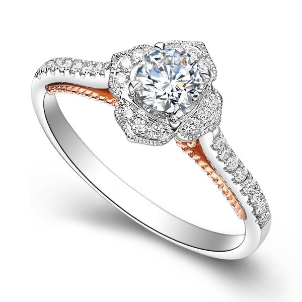 14k au585 white gold ring women wedding anniversary engagement party ring flower vintage 4 claw round moissanite diamond elegant, Golden;silver
14k au585 white gold ring women wedding anniversary engagement party ring flower vintage 4 claw round moissanite diamond elegant, Golden;silver
