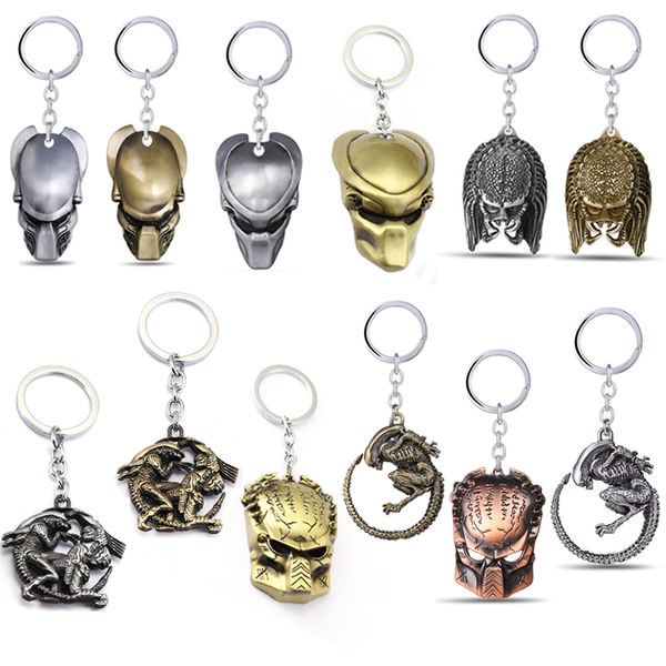 movie alien v keychain mask key chains metal pendant keyring men women jewelry gift llaveros souvenir, Silver
movie alien v keychain mask key chains metal pendant keyring men women jewelry gift llaveros souvenir, Silver