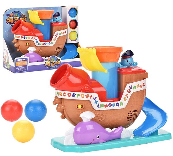 cute music pirate boat interesting ball ejection toys funny ocs dolphin toy gift for kid early education
cute music pirate boat interesting ball ejection toys funny ocs dolphin toy gift for kid early education