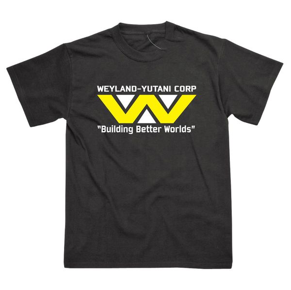 weyland yutani corp inspired by alien printed t-shirt slim fit tee shirt