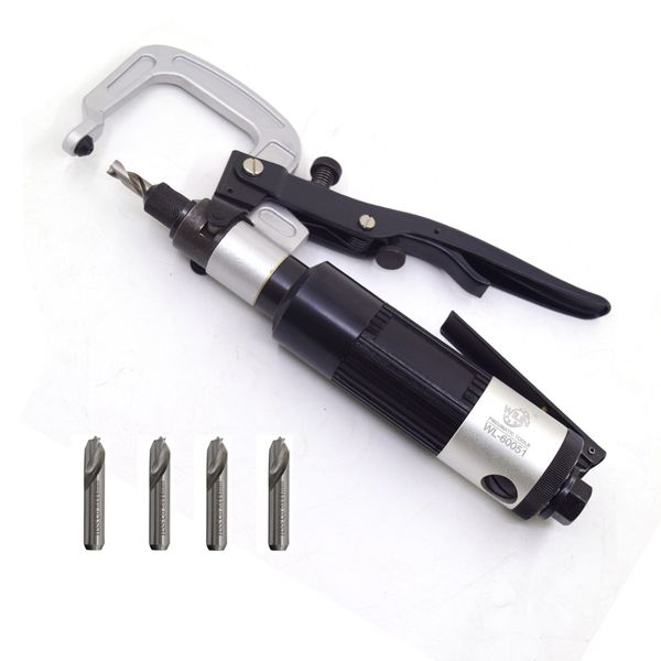 air pneumatic spot weld drill kit 8mm 5/16" welding remover straight sheetmetal drilling gun w/clamp hook high speed 1400 rpm
air pneumatic spot weld drill kit 8mm 5/16" welding remover straight sheetmetal drilling gun w/clamp hook high speed 1400 rpm