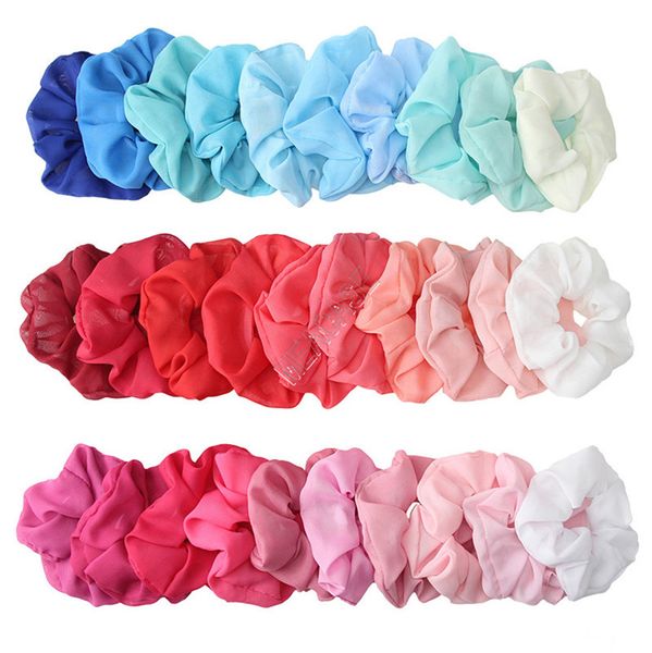 полосы scrunchies упругие волосы упругие кольца галстуки волос твердые ткани хвостик держатель дамы девушки hairbands украшения шифон матери, Slivery;white
полосы scrunchies упругие волосы упругие кольца галстуки волос твердые ткани хвостик держатель дамы девушки hairbands украшения шифон матери, Slivery;white