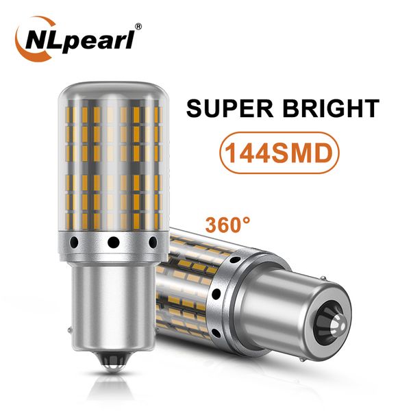 nlpearl 1x signal lamp 1156 ba15s p21w car bulb 144smd 3014 chips py21w bau15s led canbus car turn signal lights brake lamp 12v
nlpearl 1x signal lamp 1156 ba15s p21w car bulb 144smd 3014 chips py21w bau15s led canbus car turn signal lights brake lamp 12v