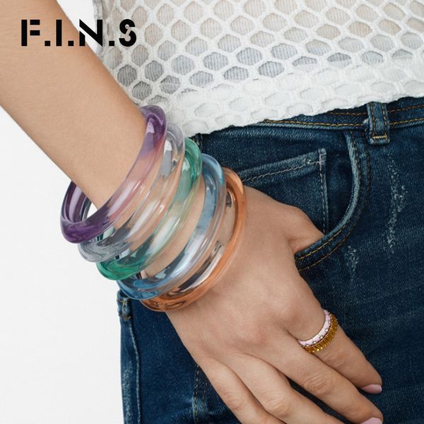 f.i.n.s 2020 new unique design transparent clear acrylic resin bracelets bangles for women minimalist jewelry ladies bangles, Black
f.i.n.s 2020 new unique design transparent clear acrylic resin bracelets bangles for women minimalist jewelry ladies bangles, Black