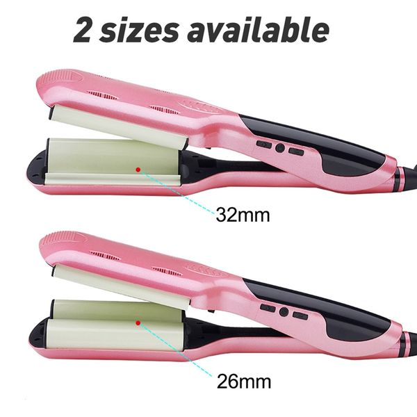 curling tongs wand deep waver for beachy waves professional curling iron tourmaline deep waver styling tools hair curlers, Black
curling tongs wand deep waver for beachy waves professional curling iron tourmaline deep waver styling tools hair curlers, Black