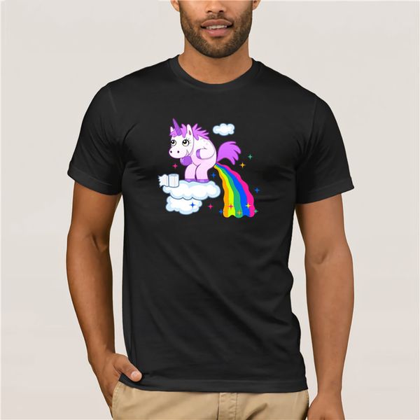 quality fashion short sleeve men tshirt printed funny unicorn pooping a rainbow round neck cool man's t-shirt
quality fashion short sleeve men tshirt printed funny unicorn pooping a rainbow round neck cool man's t-shirt