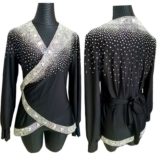 stage wear v neck shiny rhinestones professional latin dance competition shirts men tango salsa cha dancing performance dnv13507, Black;red
stage wear v neck shiny rhinestones professional latin dance competition shirts men tango salsa cha dancing performance dnv13507, Black;red