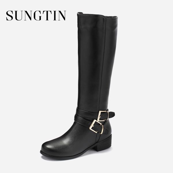 sungtin plush warm winter boots women pu leather plus size riding boots casual low heel black long ladies knee high
sungtin plush warm winter boots women pu leather plus size riding boots casual low heel black long ladies knee high