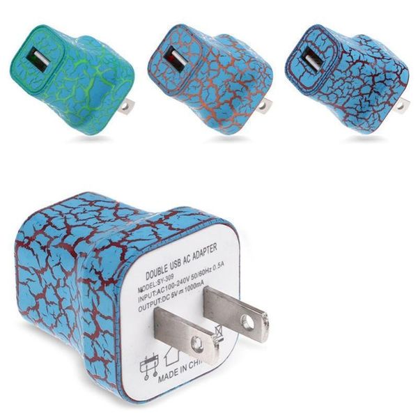 led lighting crack style travel home wall charger 5v 1a power adapter us eu plug single usb fast charging universal for iphone samsung sony
led lighting crack style travel home wall charger 5v 1a power adapter us eu plug single usb fast charging universal for iphone samsung sony
