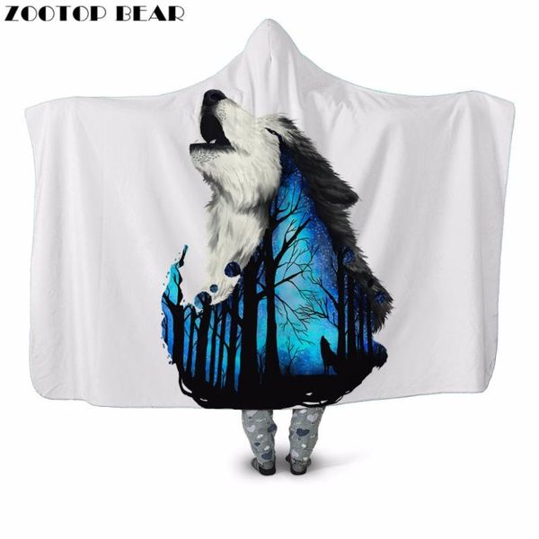 Dark Wolf 3D Printed Plush Hooded Blanket for Adult Youth Child Warm Wearable Sofa Fleece Throw Blanket Home Office Washable New
Dark Wolf 3D Printed Plush Hooded Blanket for Adult Youth Child Warm Wearable Sofa Fleece Throw Blanket Home Office Washable New