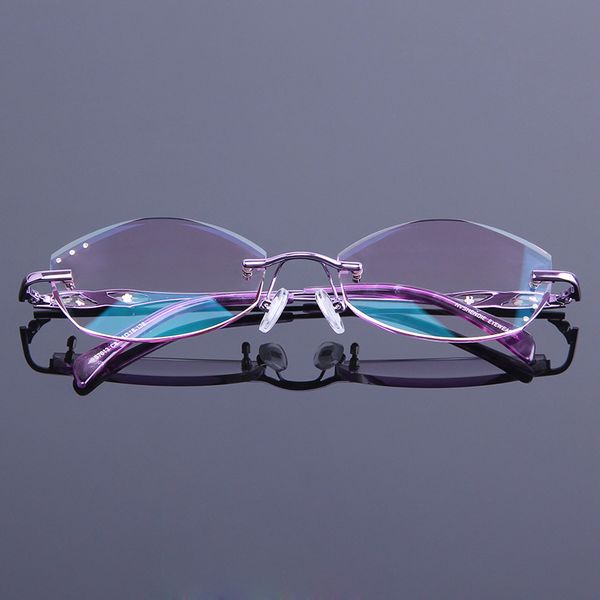 women luxury rhinestone rimless reading glasses elegant purple readers presbyopic eye glasses anti-reflective coating spectacles, White;black
women luxury rhinestone rimless reading glasses elegant purple readers presbyopic eye glasses anti-reflective coating spectacles, White;black