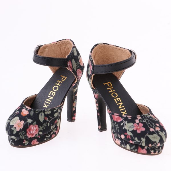 1/3 bjd dolls shoes high heels ankle belt leather floral printed sandals for night lolita fashion girl dolls black
1/3 bjd dolls shoes high heels ankle belt leather floral printed sandals for night lolita fashion girl dolls black