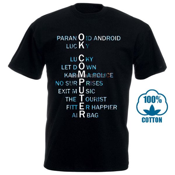 круглый воротник мужской ok компьютер radiohead t shirt дышащие man's t shirts 010164
круглый воротник мужской ok компьютер radiohead t shirt дышащие man's t shirts 010164