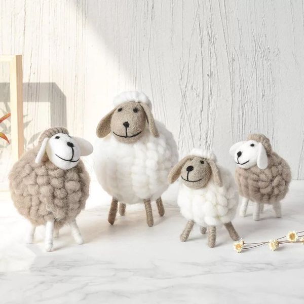 decorative objects & figurines nordic kids room decor felt sheep 3pcs/lot white baby handmade craft ornament nursery
decorative objects & figurines nordic kids room decor felt sheep 3pcs/lot white baby handmade craft ornament nursery