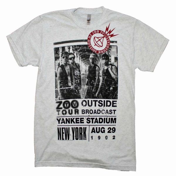 u2 zoo tv tour нью-йорк 1992 yankee stadium slim fit футболка с коротким рукавом хлопок моды тенниска бесплатная доставка
u2 zoo tv tour нью-йорк 1992 yankee stadium slim fit футболка с коротким рукавом хлопок моды тенниска бесплатная доставка