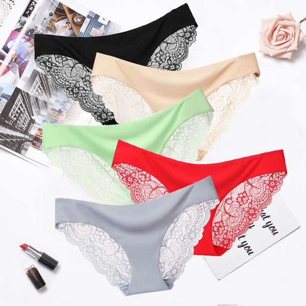 women's panties women lace seamless briefs ice silk underwear thong ultra-thin lingerie transparent underpants string pants, Black;pink
women's panties women lace seamless briefs ice silk underwear thong ultra-thin lingerie transparent underpants string pants, Black;pink