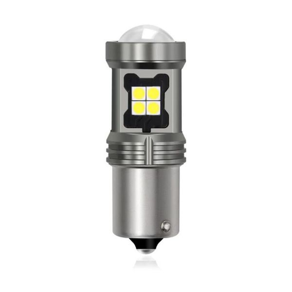 1156 ba15s socket 15smd 3030 1156 led lamp turn signal light white with lens 
1156 ba15s socket 15smd 3030 1156 led lamp turn signal light white with lens