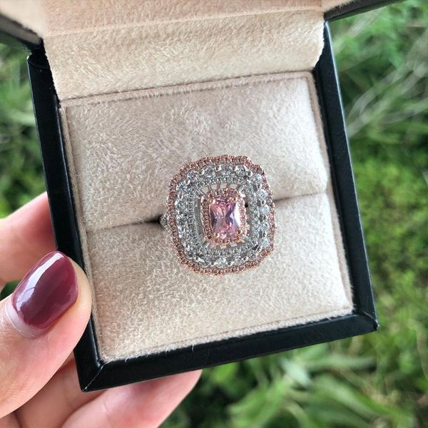 wedding rings fashion vintage pink cubic zircon party jewelry for women, Slivery;golden
wedding rings fashion vintage pink cubic zircon party jewelry for women, Slivery;golden