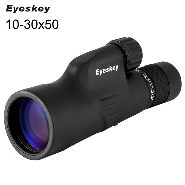 eyeskey zoom monocular 10-30x50 bak4 prism powerful telescope monocular waterproof hunting goods for camping with tripod t190627
eyeskey zoom monocular 10-30x50 bak4 prism powerful telescope monocular waterproof hunting goods for camping with tripod t190627
