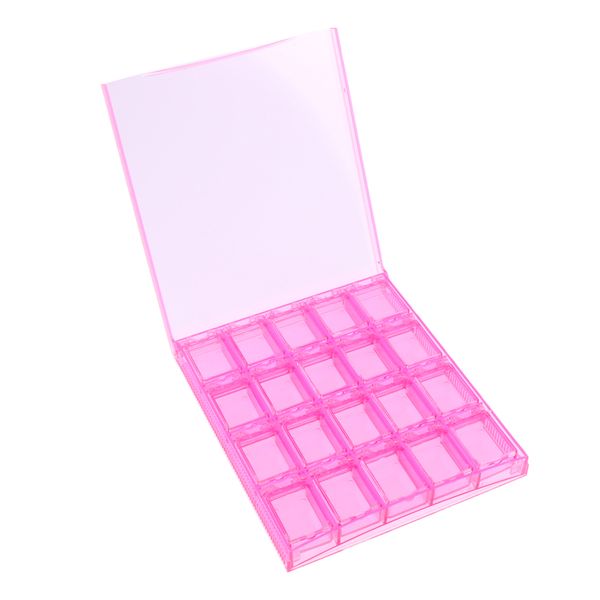 nail art tips accessories organization storage case decoration container 20 separate space
nail art tips accessories organization storage case decoration container 20 separate space