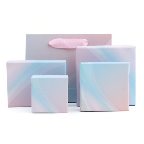 pink blue rectangle shape paper jewelry gift box packaging earrings necklace wedding christmas party gift jewelry packaging
pink blue rectangle shape paper jewelry gift box packaging earrings necklace wedding christmas party gift jewelry packaging