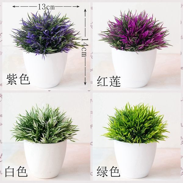 13x14cm 32heads artificial grass plants bonsai home garden bedroom balcony party decoration small potted bonsai plastic ornament
13x14cm 32heads artificial grass plants bonsai home garden bedroom balcony party decoration small potted bonsai plastic ornament