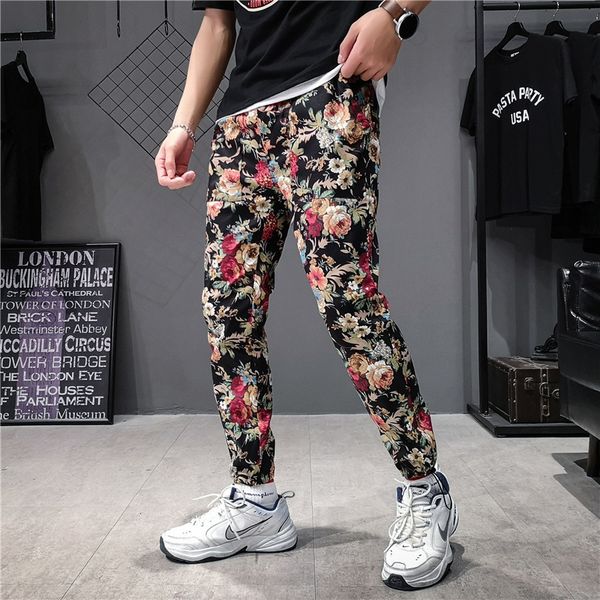 hipster streetwear harajuku sweatpants chinese style summer jogger pants men cargo harem hip hop fashion casual flower trousers, Black
hipster streetwear harajuku sweatpants chinese style summer jogger pants men cargo harem hip hop fashion casual flower trousers, Black