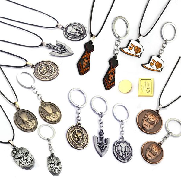 jojos bizarre adventure keychain dio mask metal key ring crazy d rape chain pendant key chain chaveiro jewelry men women gift, Silver
jojos bizarre adventure keychain dio mask metal key ring crazy d rape chain pendant key chain chaveiro jewelry men women gift, Silver