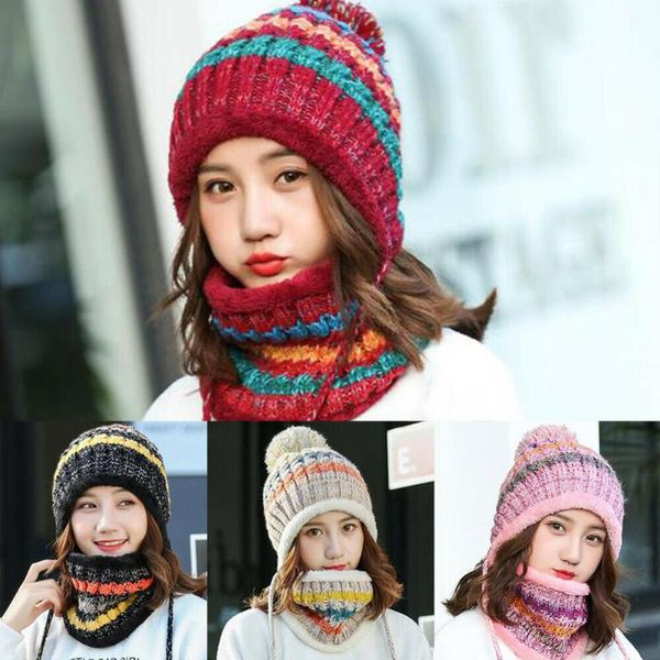 2pcs scarf & hat set women girls winter warm pompoms knitted and scarves 6 colors, Blue;gray
2pcs scarf & hat set women girls winter warm pompoms knitted and scarves 6 colors, Blue;gray