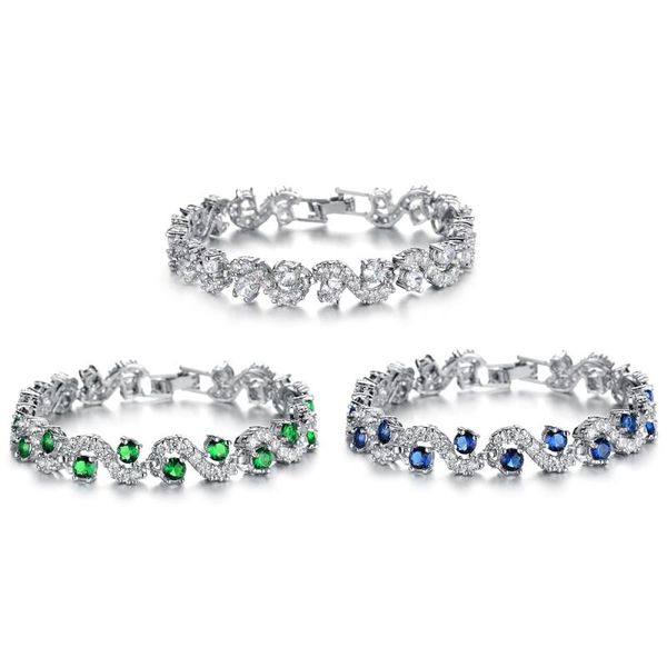 3 colors exquisite flash synthetic zircon bracelet stylish women corrosion resistant bracelet elegant high temperature, Golden;silver
3 colors exquisite flash synthetic zircon bracelet stylish women corrosion resistant bracelet elegant high temperature, Golden;silver